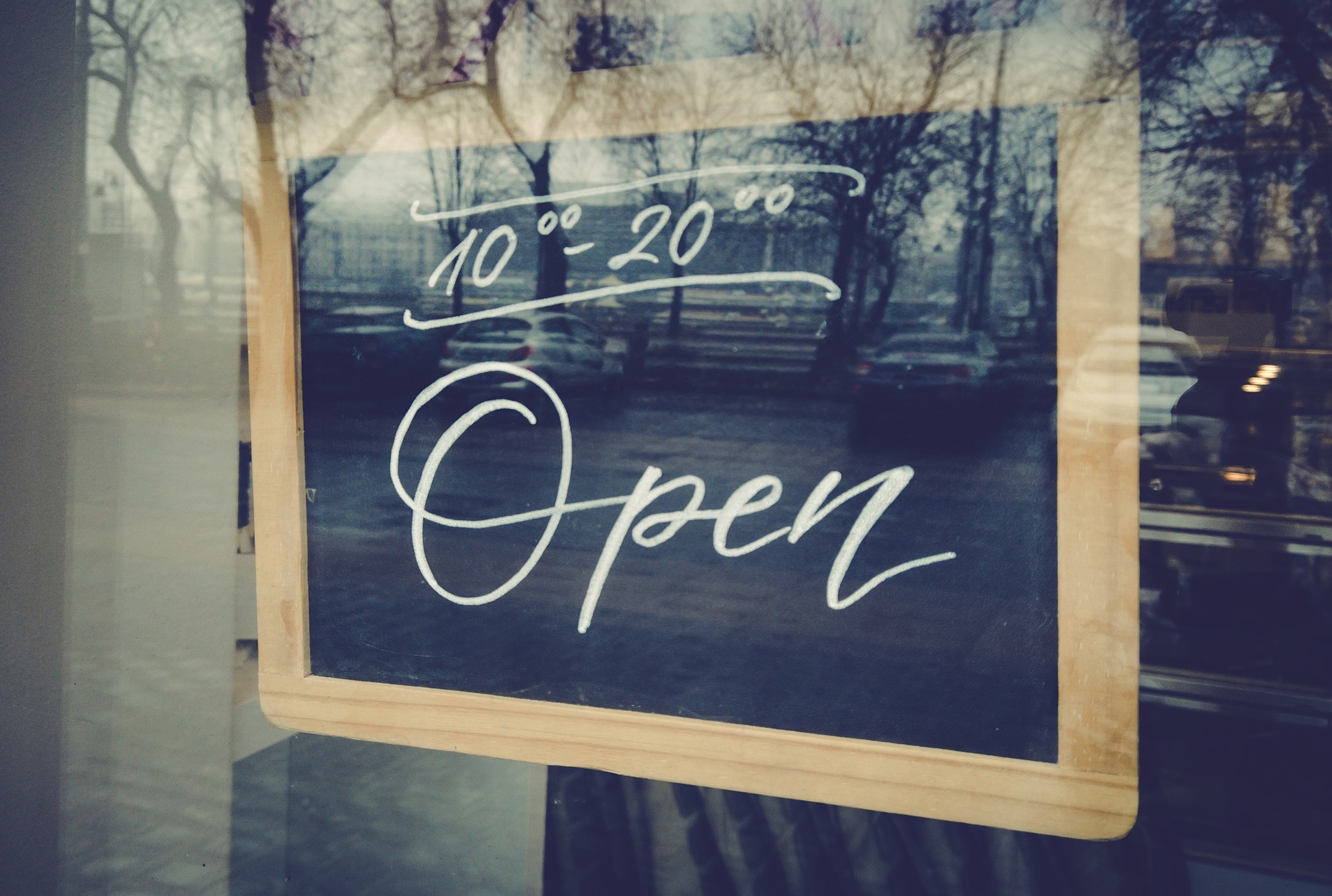 Horeca - open sign